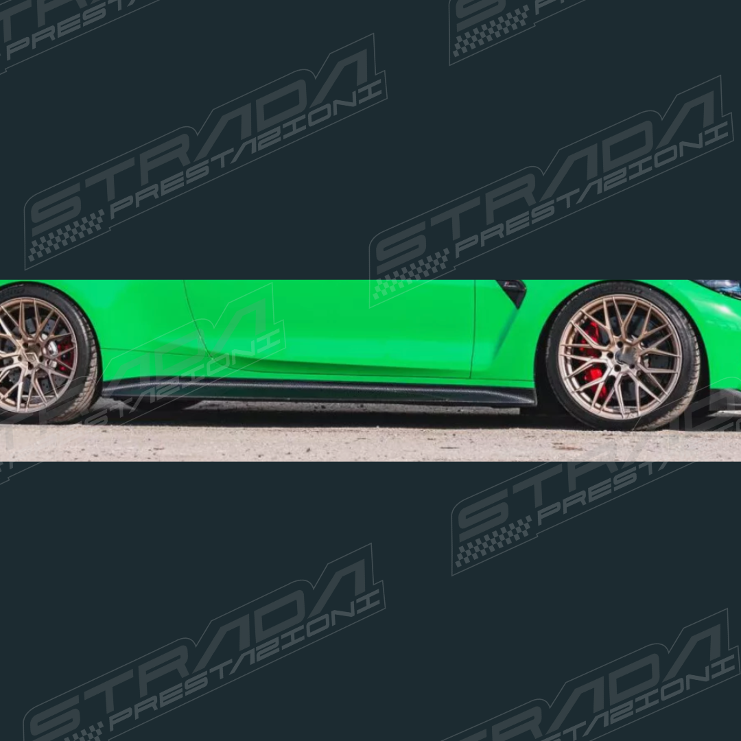 BMW G82/G83 M4 Side Skirts in Carbon Fibre