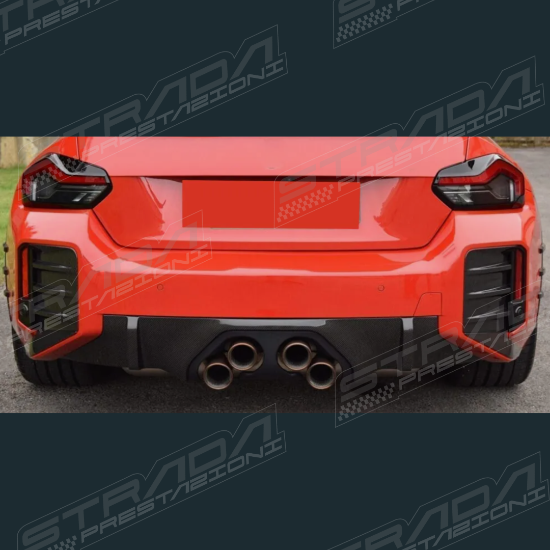 BMW G87 M2 CSL Style Rear Diffuser in Carbon Fibre